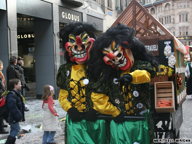 Fasnacht: The only Protestant carnival in the world, Basel, Switzerland's Fasnacht (which begins on February 18 this year) has many hallmarks of more well known carnivals -- street parades, outrageous costumes and late nights of revelry among them.