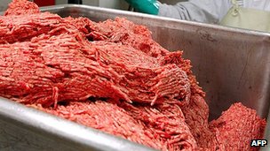 The French government says about 750 tonnes of meat were involved / AFP