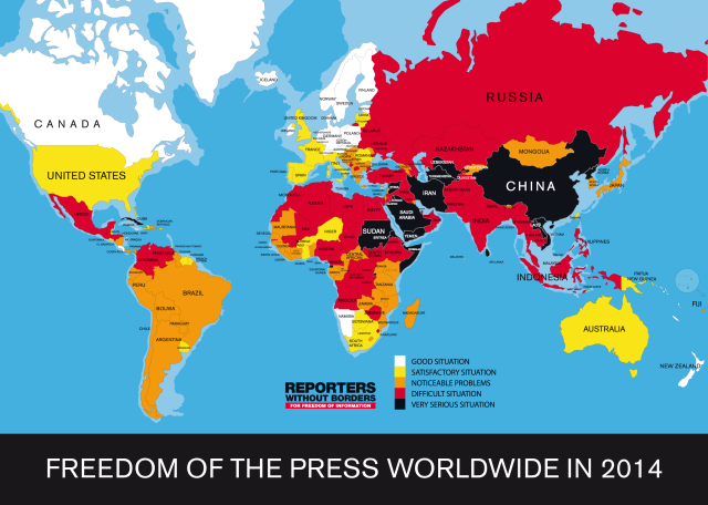 Press Freedom Index 2014